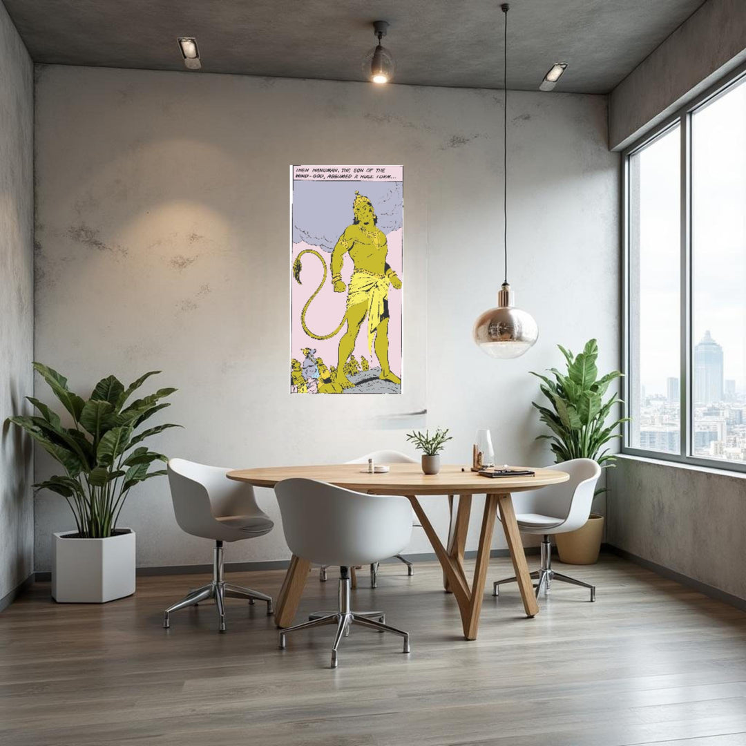 Hanuman Canvas Art | Official Amar Chitra Katha Indian Mythology