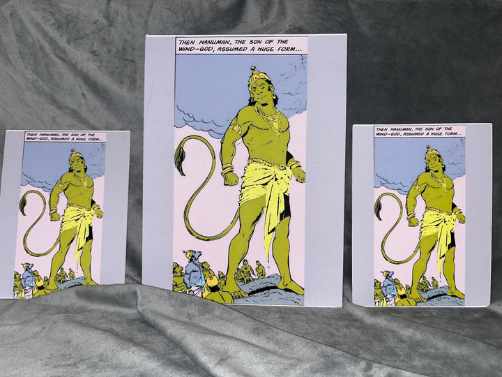Hanuman Canvas Art | Official Amar Chitra Katha Indian Mythology