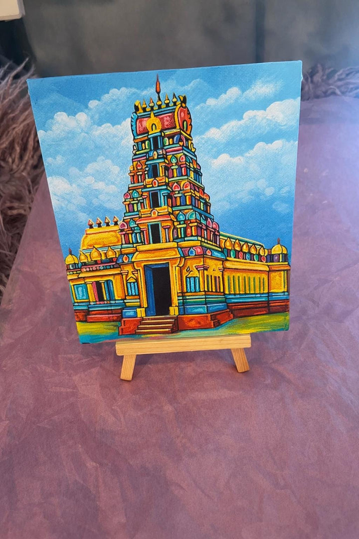Indian Temple Painting Kit for Kids | Screen-Free Art Project
