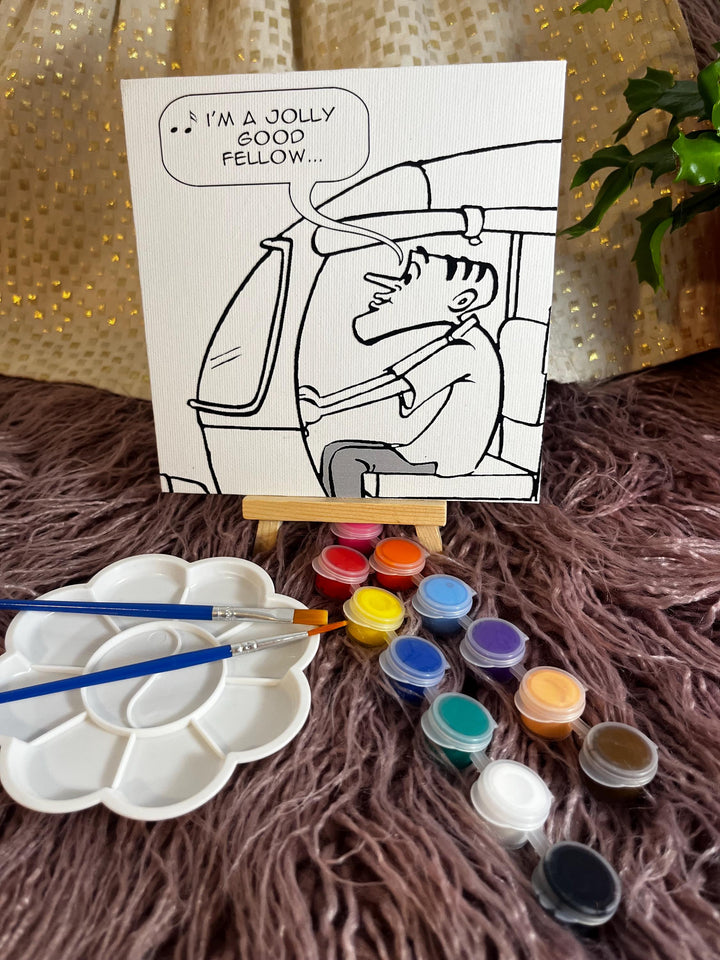 Suppandi Cartoon DIY Painting Kit | Indian Art Craft Gift for Kids